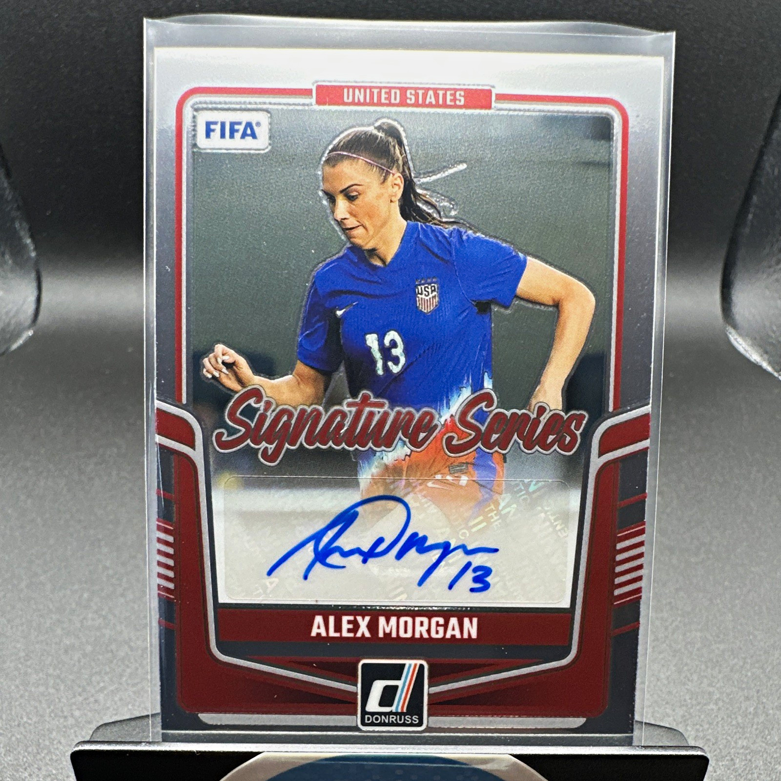 Panini Donruss 2024-25 FIFA Signature Series Alex Morgan USA #SS-AM Auto