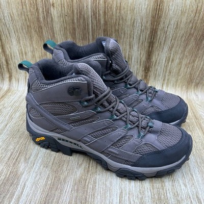 Merrell Moab 2 Mid Goretex Men's Size 12 Hiking Boots Boulder Waterproof J033317