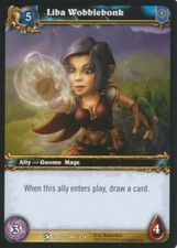 Heavy Play WoW TCG Liba Wobblebonk Class Starter Decks World of Warcraft