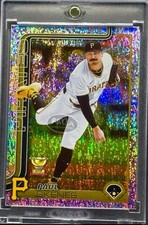 Paul Skenes RARE ROOKIE CUP SHIMMER REFRACTOR...