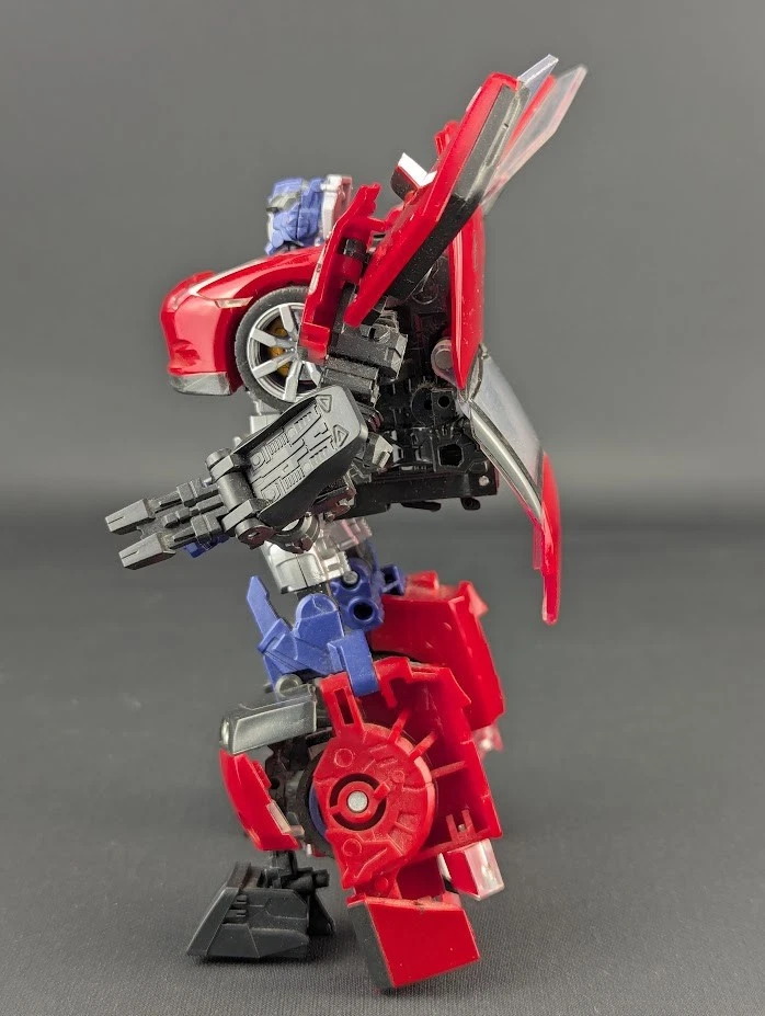 Transformers Alternity Convoy Vibrant Red complete READ Takara A-01 Nissan GTR - Image 2 of 4