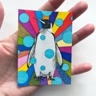 ACEO Penguin ~Tiny Art Print~ Artisticle by Aimee Alexander  — photo 2
