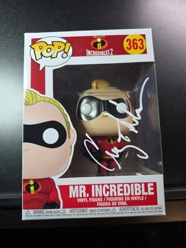 Signed Craig T. Nelson Funko Pop! Vinyl: Pixar - Mr. Incredible #363