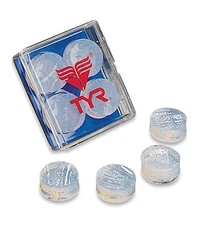 TYR  Moldable Soft Silicone Ear Plugs BOX of 6 Cases (total of 12 Sets)