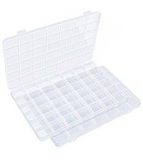42 Grids Plastic Bead Organizer Box Container Storage Case for Crafts Screws