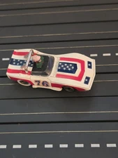 VINTAGE 1976 TYCO PRO HO SCALE SLOT CAR # 8502 76 CORVETTE SUPER NICE 