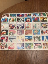 Vintage Christmas Seals Lot 1964–1975 American Lung Assoc Full Sheets Holiday B4