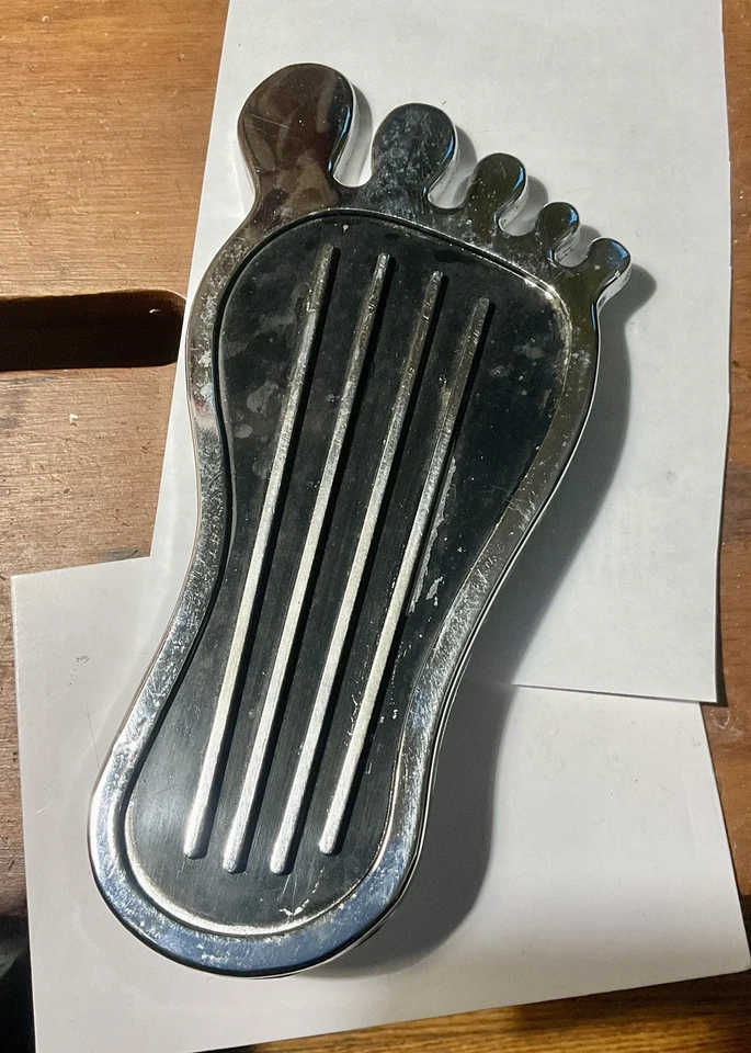 PEDAL DE GAS CAL CUSTOM vintage años 70 pie desnudo 30-3008-1 Gardena California Foto 2 de 3