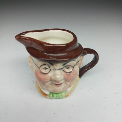 VTG Toby Face Mug Miniature Mug ceramic pitcher double faced Artone England