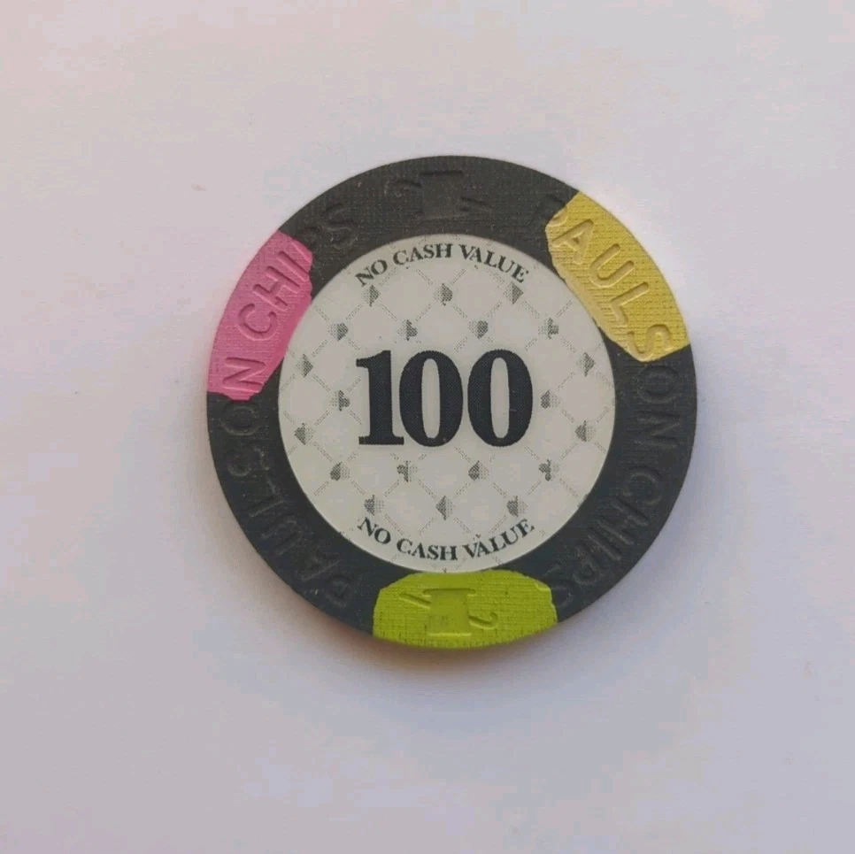 Sample Paulson - Aviation Club De France - Jeton De Poker Argile Multicolore