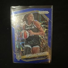 2025 Panini Prizm Blue Prizm Kamilla Cardoso #89 Chicago Sky WNBA Card