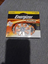 Energizer Size 13 Hearing Aid Batteries 24 Pack Zinc Air Long Lasting Orange