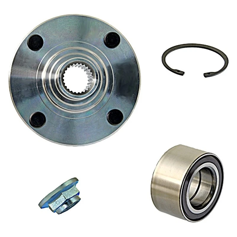 For Ford Focus 00-11 Gold Front Driver or Passenger Side Wheel Hub Repair Kit - Image 3 of 4