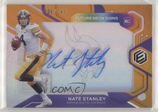 2020 Panini Elements Future Signs Orange 6/149 Nate Stanley #FS-NS Auto 0c6