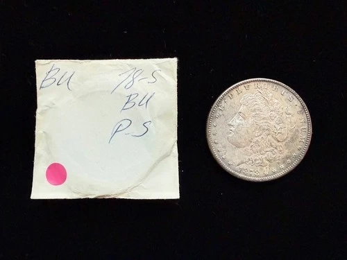 1878-S Morgan Silver Dollar – Early San Francisco – Proof-Surface Appearance