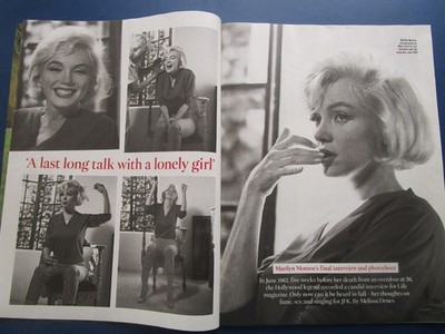 MARILYN MONROE FINAL INTERVIEW - KEELEY HAWES - THE TIMES MAGAZINE 9TH MAY 2026