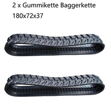 Gummikette Baggerkette180x72x37 für Minibagger Bagger Raupenfahrzeug Baufahrzeug