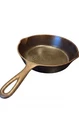 MINT Interior Vintage Wagner Ware #5 Skillet (1055) - Glass Smooth - Sits Flat