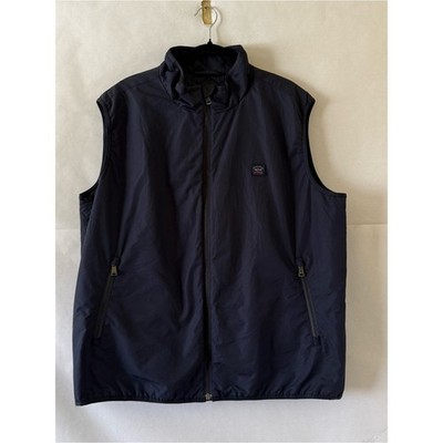 Paul And Shark Navy Insulated Vest Sz 3XL Quilted Pockets Thermore Outdoor Tech