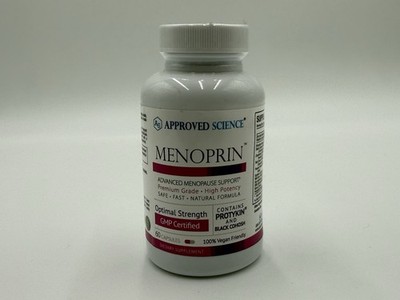 Menopause Support Menoprin Day & Night Dual Pack Protykin Black Cohosh Vegan ...