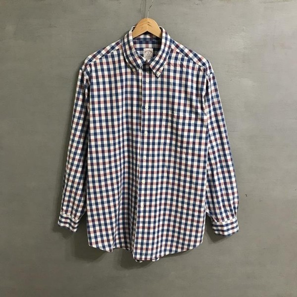 Men Brooks Brothers Shirt Multicolor Cotton 44 /