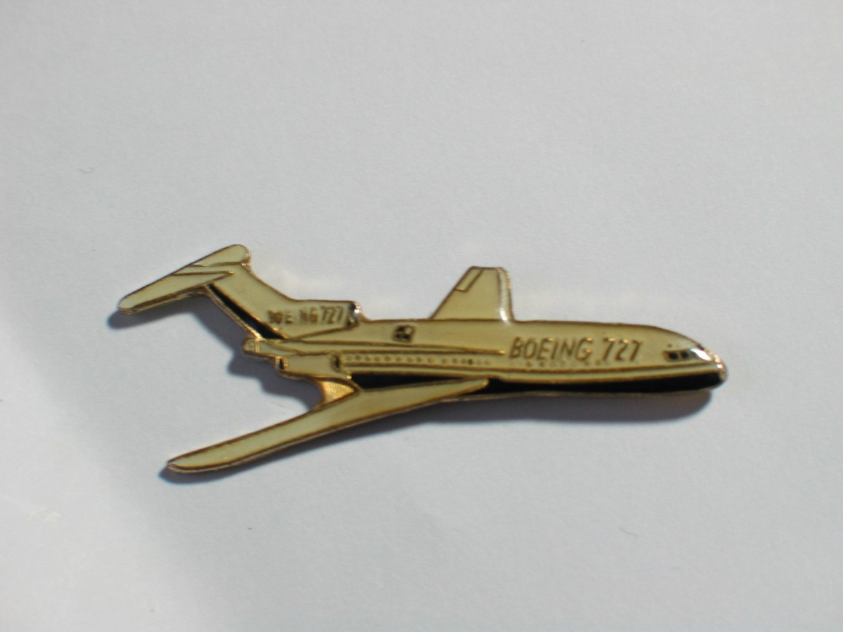 Boeing727 退役記念　ラペルピン Boeing727 退役記念 ラペルピン Boeing727 退役記念 ラペルピン