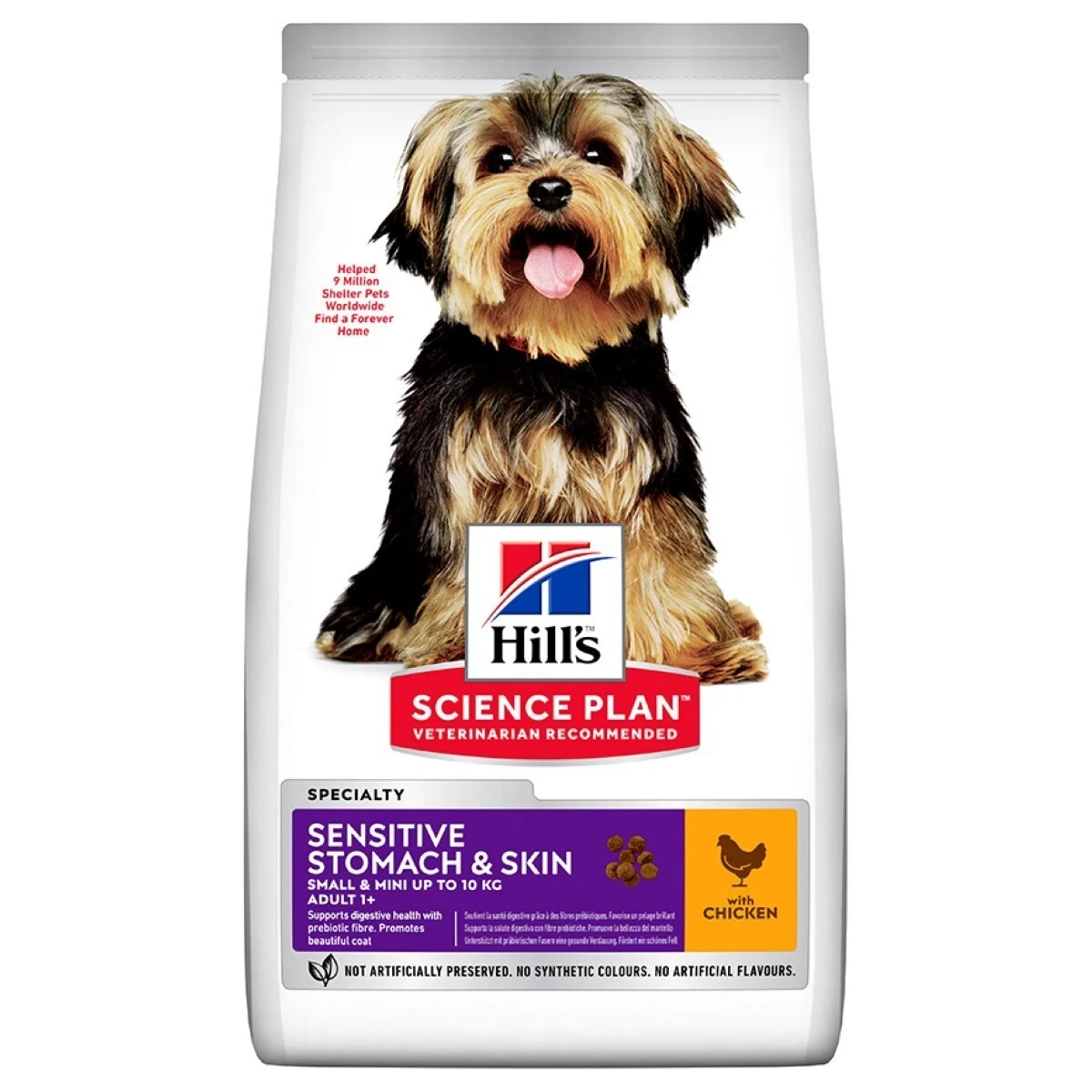 Hills Science Plan Adult 1+ Sensitive Stomach & Skin Small & Mini Dry Dog Food
Opens in a new window