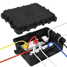 Large Outdoor Electrical Box Waterproof, Extension Cord Cover Weatherproof Outdo