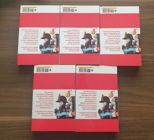 Fire Force Variant + Teca + Discovery + Adra Seq Completa 1/30 in PRIMA EDIZIONE - Foto 12 di 21