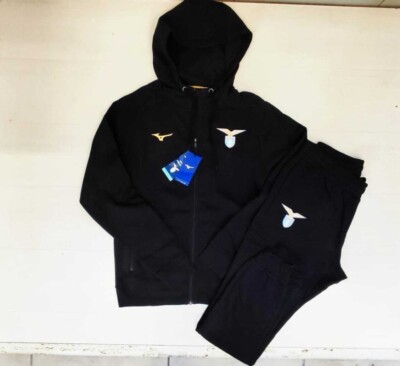 170/08 MIZUNO SS LAZIO TUTA BAMBINO COTONE FULL ZIP JUNIOR