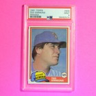 1981 Topps Traded #830 Ted Simmons - Brewers PSA 9 Mint Low Pop