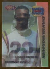 1994 Sportflic DAVID PALMER RYAN YARBOROUGH Minnesota Viking Rookie Rivalry Card. rookie card picture