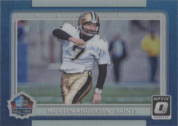 2017 Donruss Optic Morten Andersen #1 - 1 of 2