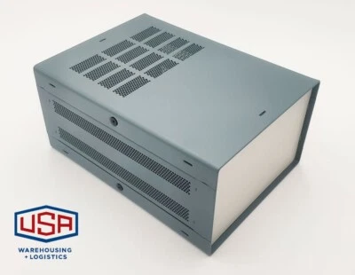 DIY Full Aluminum Electronic Enclosure Project Case 3U 131 x 279 x 203 mm.