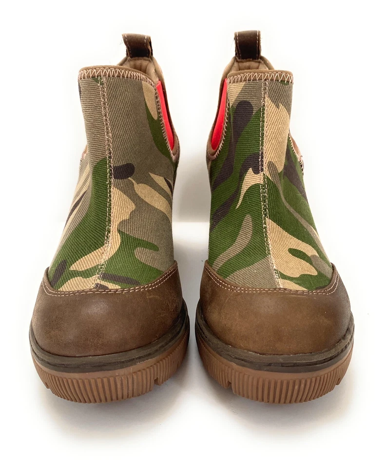 Botines de tacón alto Caterpillar para mujer Arbor camuflados talla 7 M Foto 3 de 4