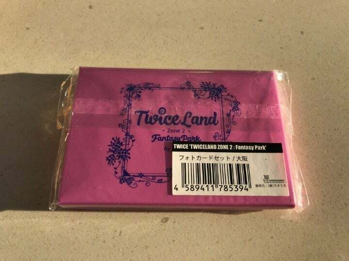 TWICE Photo card Full SET Twiceland FANTASY PARK IN JAPAN TWICE Photo card Full SET Twiceland FANTASY PARK IN JAPAN
