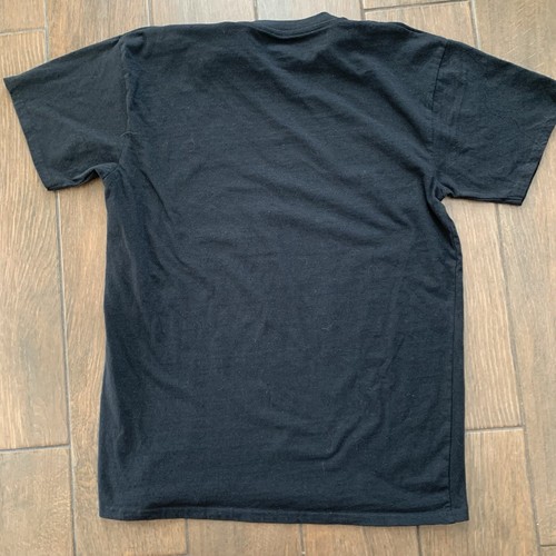 BRISCO Brands Mona Lisa Graffiti Tag Graphic T-Shirt Men's XL Black Shirt - Picture 5 of 5