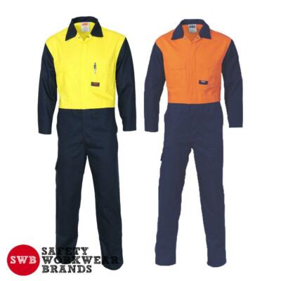 Dnc Workwear Patron Saint Flame Retardant Two-tone Drill Overall - 3425 main image 1