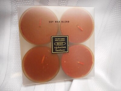 Root MIGHTY Tealights Candles Victorian Fantasy Set of 4 NIB
