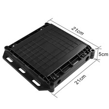 12 Fiber outdoor below grade waterproof splice enclosure  In line Runt NEW