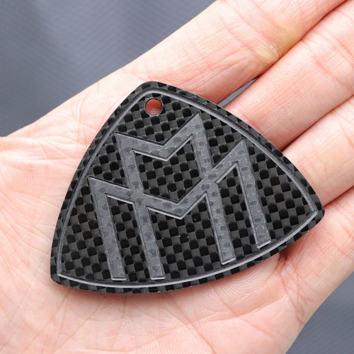Maybach Benz 100% Carbon Fiber Automobile motorcycle Keychain Keyring gifts - Picture 4 of 16