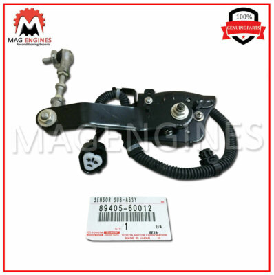 89405-60012 GENUINE OEM SENSOR SUB-ASSY, HEIGHT CONTROL 89405-60012 GENUINE OEM SENSOR SUB-ASSY, HEIGHT CONTROL