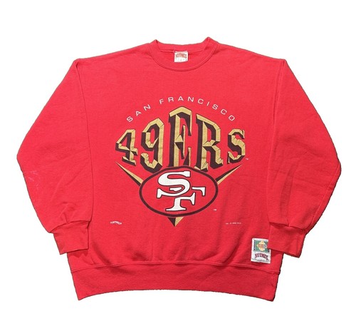 ウェア NutmegMills Vtg Nutmeg Mills San Francisco 49ers 80s Graphic Sweatshirt (CHECK