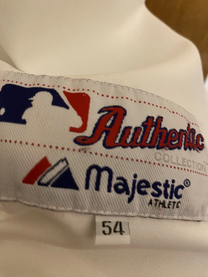 Camiseta Freddy Sanchez Piratas de Pittsburgh Firmada Giants Medias Rojas 06 NL Bat Champ Foto 4 de 4