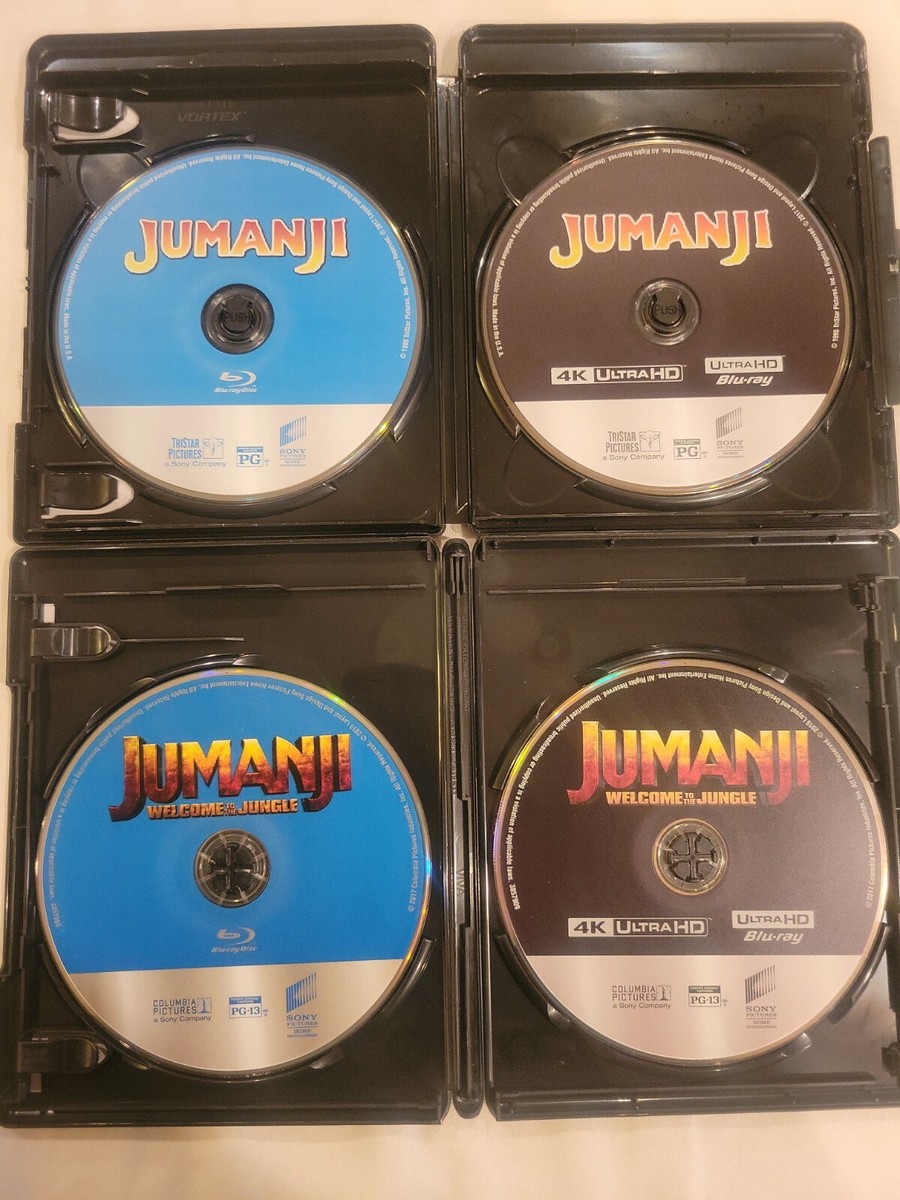 (未使用･未開封品)　ジュマンジ/ウェルカム・トゥ・ジャングル 4K ULTRA HD &amp; ブルーレイセット [4K ULTRA HD + Blu-ray] bt0tq1u 映画『ジュマンジ／ウェルカム・トゥ・ジャング』ブルーレイ