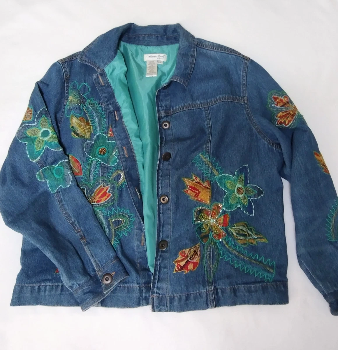 Coldwater creek denim best sale jacket