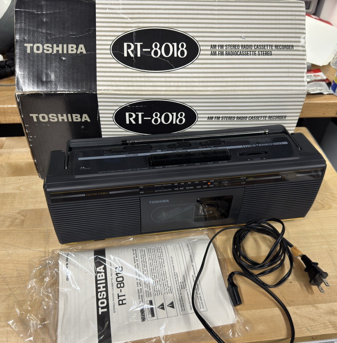 ラジオ・コンポ Toshiba RT-580F TOSHIBA RT-580F ラジカセ 東芝 ACTAS-580 - メルカリ