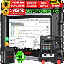 Autel Scanner MP808BT PRO, 2-Year Update 700$ 2025 OS 11 ECU Coding as MS906 Pro