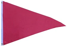 2X3 Gale Storm Red Pennant Premium Quality 100D Woven Poly Nylon Flag Banner