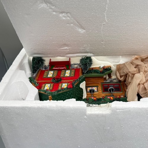 MRS CLAUS NORTHWOODS NURSERY 56.55601 Dept 56 SNOW VILLAGE Lights-Up WORKS! Box - Picture 21 of 21
